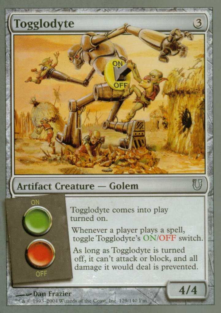 Togglodyte (Unhinged) Near Mint Foil
