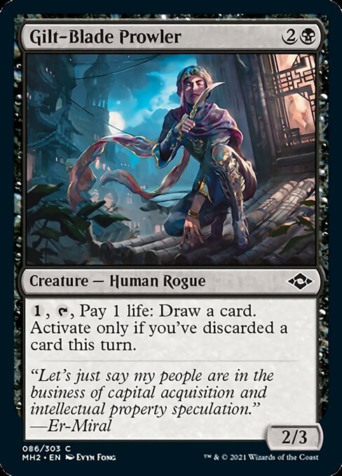 Gilt-Blade Prowler (Modern Horizons 2) Light Play Foil