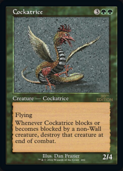 Cockatrice  Retro Frame|0|0|0.00