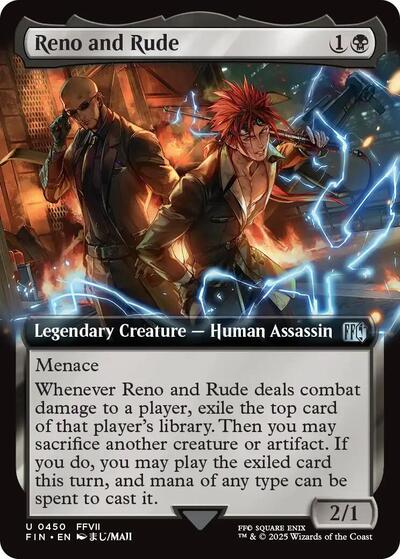 Reno and Rude (Extended Art) (Universes Beyond: FINAL FANTASY) Light Play