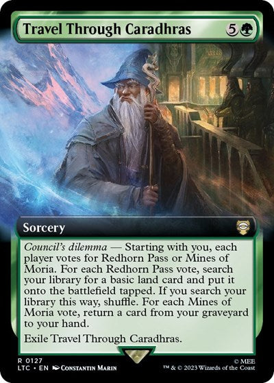 Travel Through Caradhras  Extended Art|6|0|0.00
