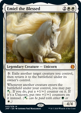 Emiel the Blessed (Jumpstart) Light Play