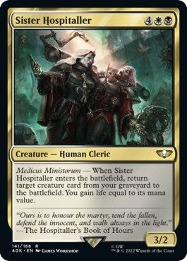Sister Hospitaller (Universes Beyond: Warhammer 40K) Light Play