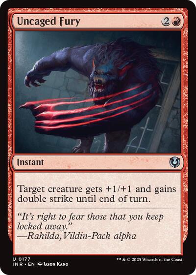 Uncaged Fury (Innistrad Remastered) Near Mint