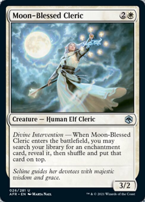 Moon-Blessed Cleric (Adventures in the Forgotten Realms) Near Mint