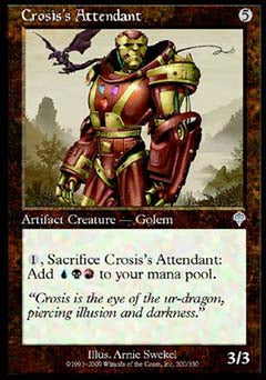 Crosis's Attendant (Invasion) Medium Play Foil