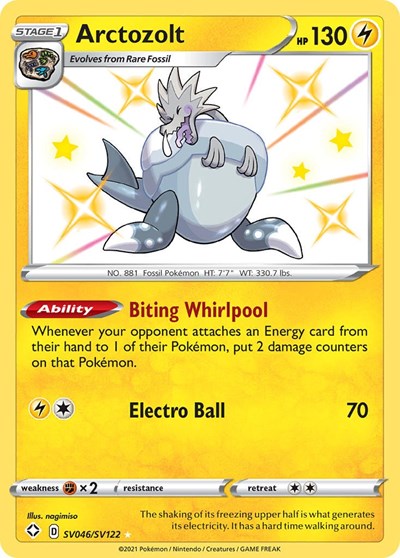 Arctozolt (Shining Fates: Shiny Vault) Near Mint Holofoil