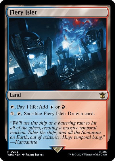 Fiery Islet (Universes Beyond: Doctor Who) Near Mint