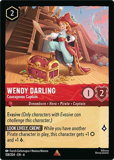 Wendy Darling - Courageous Captain (Azurite Sea) Near Mint