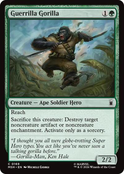 Guerrilla Gorilla (Marvel Super Heroes) Near Mint
