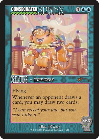 Consecrated Sphinx (1657) (Secret Lair) Light Play