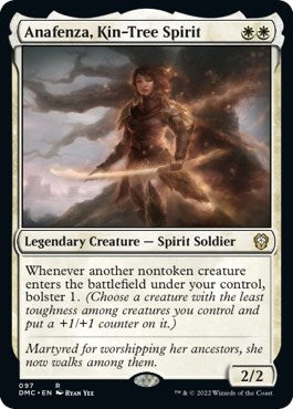Anafenza, Kin-Tree Spirit (Commander: Dominaria United) Light Play