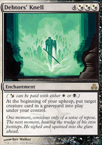 Debtors' Knell (Guildpact) Damaged / Poor