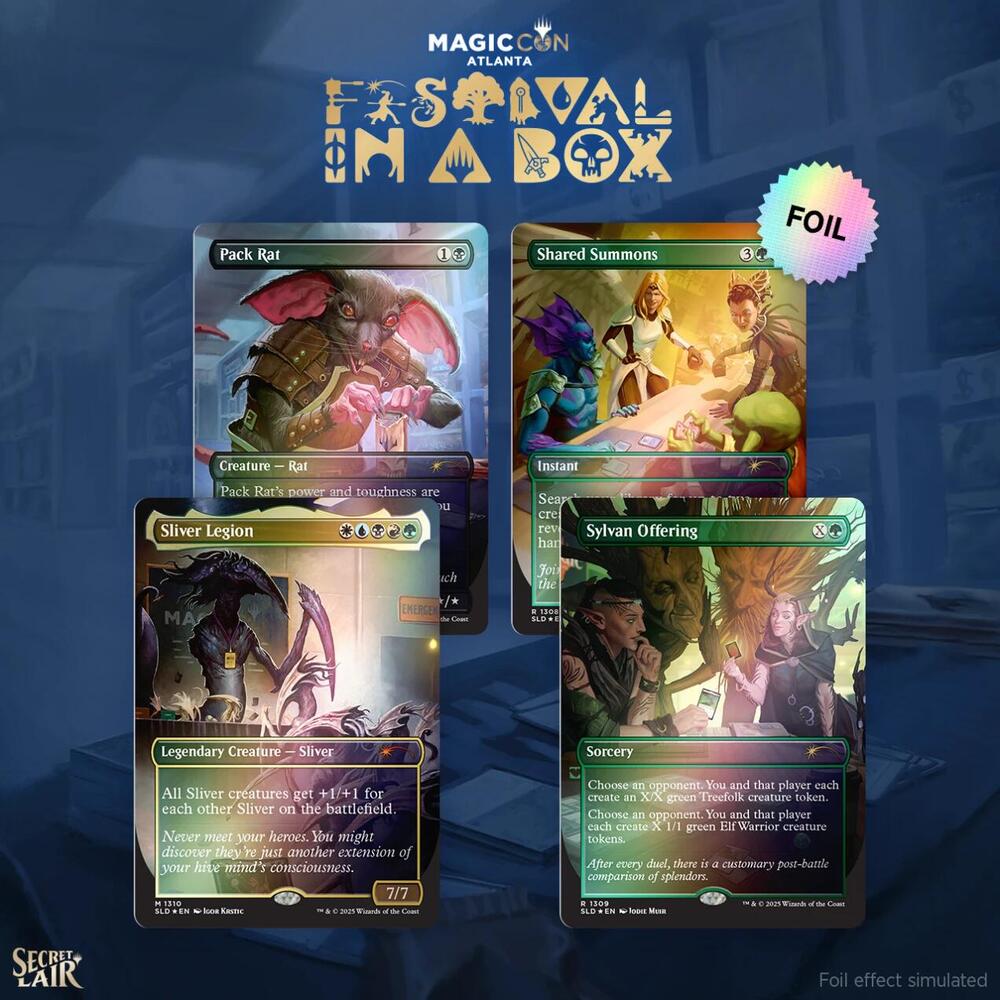 Secret Lair Drop - MagicCon: The Gathering - Rainbow Foil
