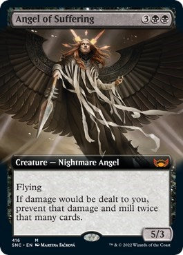 Angel of Suffering (Extended Art) (Streets of New Capenna) Near Mint Foil