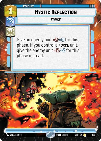 Mystic Reflection (Hyperspace) (Shadows of the Galaxy) Near Mint Foil