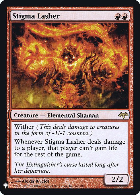 Stigma Lasher (Mystery Booster Retail Edition Foils) Light Play Foil