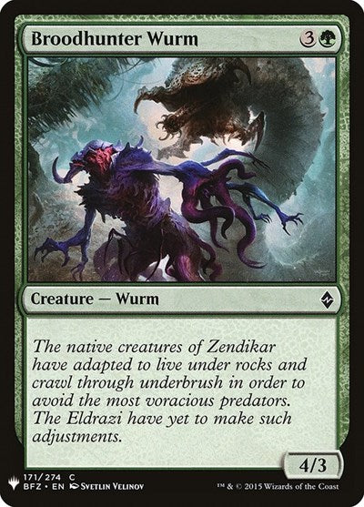 Broodhunter Wurm (Mystery Booster) Near Mint