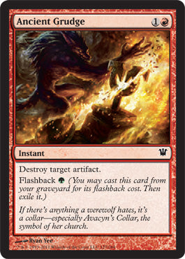 Ancient Grudge (Innistrad) Medium Play Foil