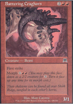 Battering Craghorn (Onslaught) Near Mint