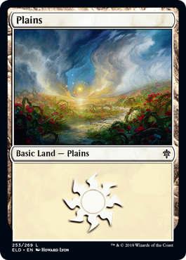 Plains (253) (Throne of Eldraine) Near Mint