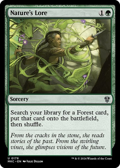 Nature's Lore (Commander: Murders at Karlov Manor) Near Mint