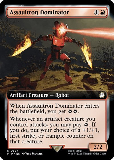 Assaultron Dominator  Extended Art|1|0|0.00