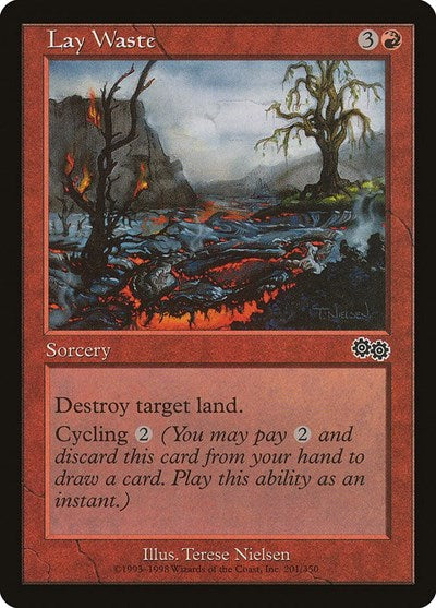 Lay Waste (Urza's Saga) Near Mint