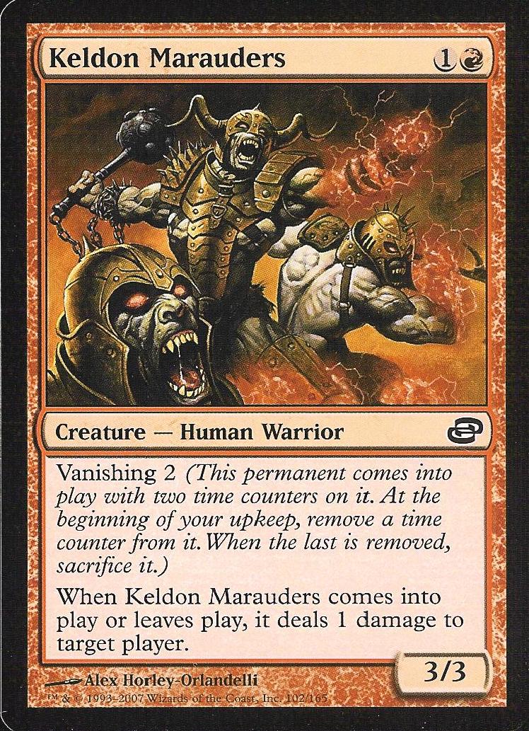 Keldon Marauders (Planar Chaos) Medium Play Foil