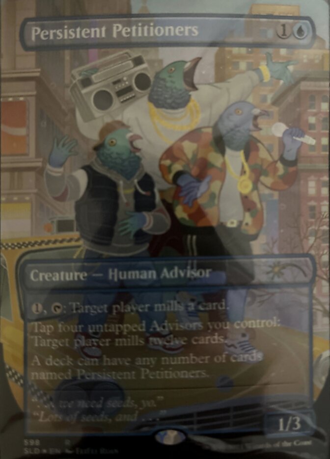 Persistent Petitioners 598 (Secret Lair) Near Mint Foil