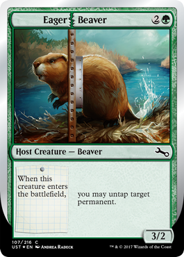 Eager Beaver (Unstable) Light Play Foil