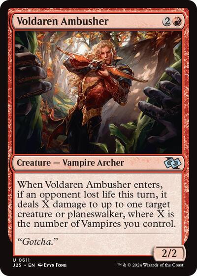 Voldaren Ambusher (Foundations Jumpstart) Light Play