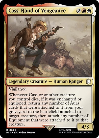 Cass, Hand of Vengeance (Surge Foil) (Universes Beyond: Fallout) Near Mint Foil