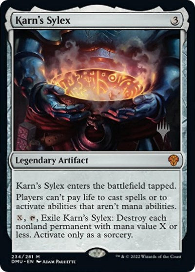 Karn's Sylex (Promo Pack: Dominaria United) Near Mint