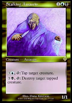 Stalking Assassin (Invasion) Near Mint Foil