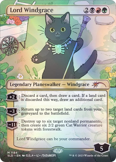 Lord Windgrace (Secret Lair) Light Play Foil