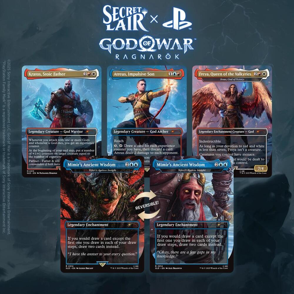 Secret Lair PlayStation Drops