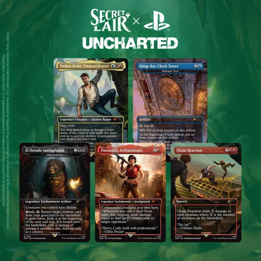 Secret Lair PlayStation Drops