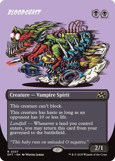 Bloodghast (Borderless) (Aetherdrift) Near Mint