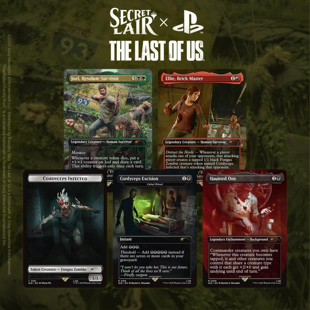 Secret Lair PlayStation Drops