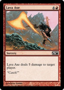 Lava Axe (Magic 2010 Core Set) Near Mint