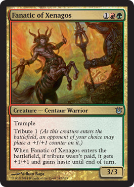 Fanatic of Xenagos (Born of the Gods) Light Play Foil