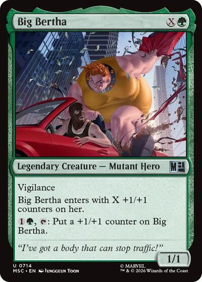Big Bertha (Commander: Marvel Super Heroes) Near Mint