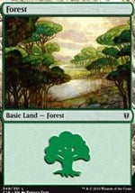 Forest (349) (Commander 2016 Edition) Near Mint
