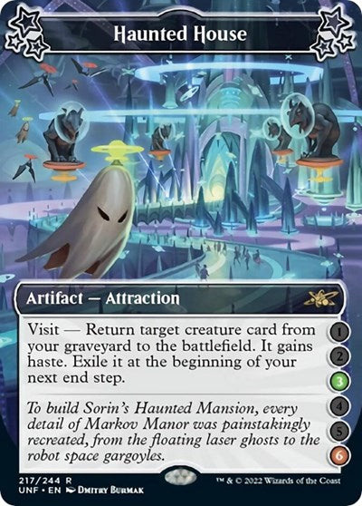 Haunted House (3-6) (Unfinity) Light Play Foil