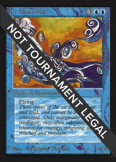 Air Elemental (Collector's Edition) Damaged / Poor