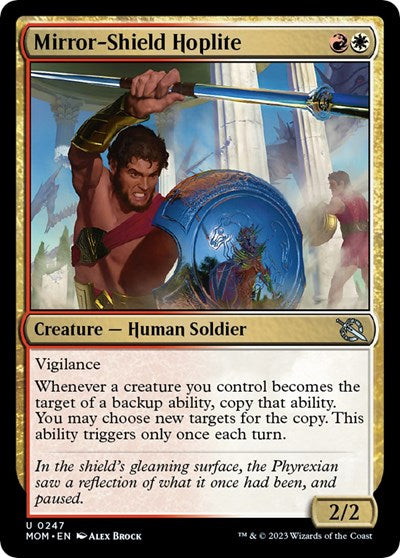 Mirror-Shield Hoplite (March of the Machine) Near Mint Foil