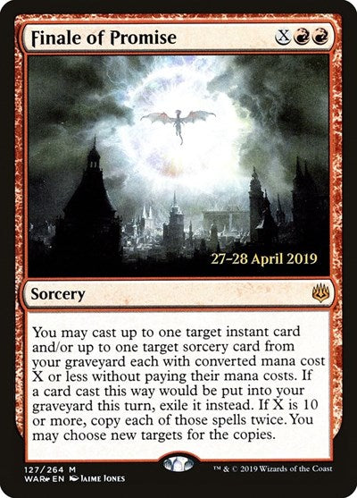 Finale of Promise (Promos: Prerelease Cards) Light Play Foil