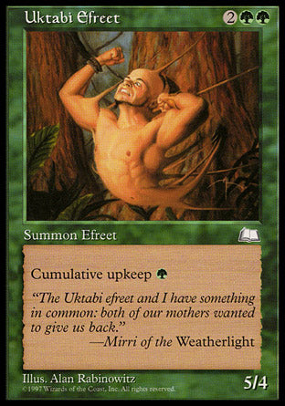 Uktabi Efreet (Weatherlight) Medium Play