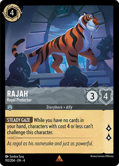 Rajah - Royal Protector (Ursula's Return) Near Mint Cold Foil